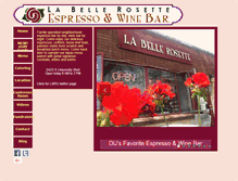 Tablet Screenshot of labellerosette.com